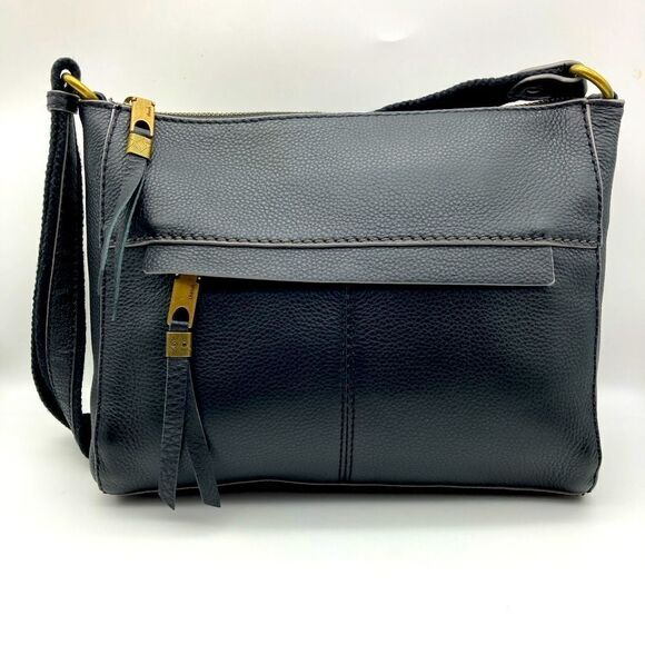 The Sak Alameda Black Leather Crossbody - Picture 1 of 12